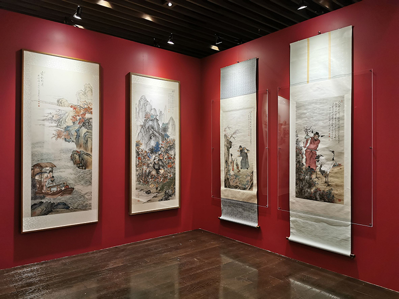 夏荊山大師鍾馗展